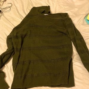 Off shoulder sweater